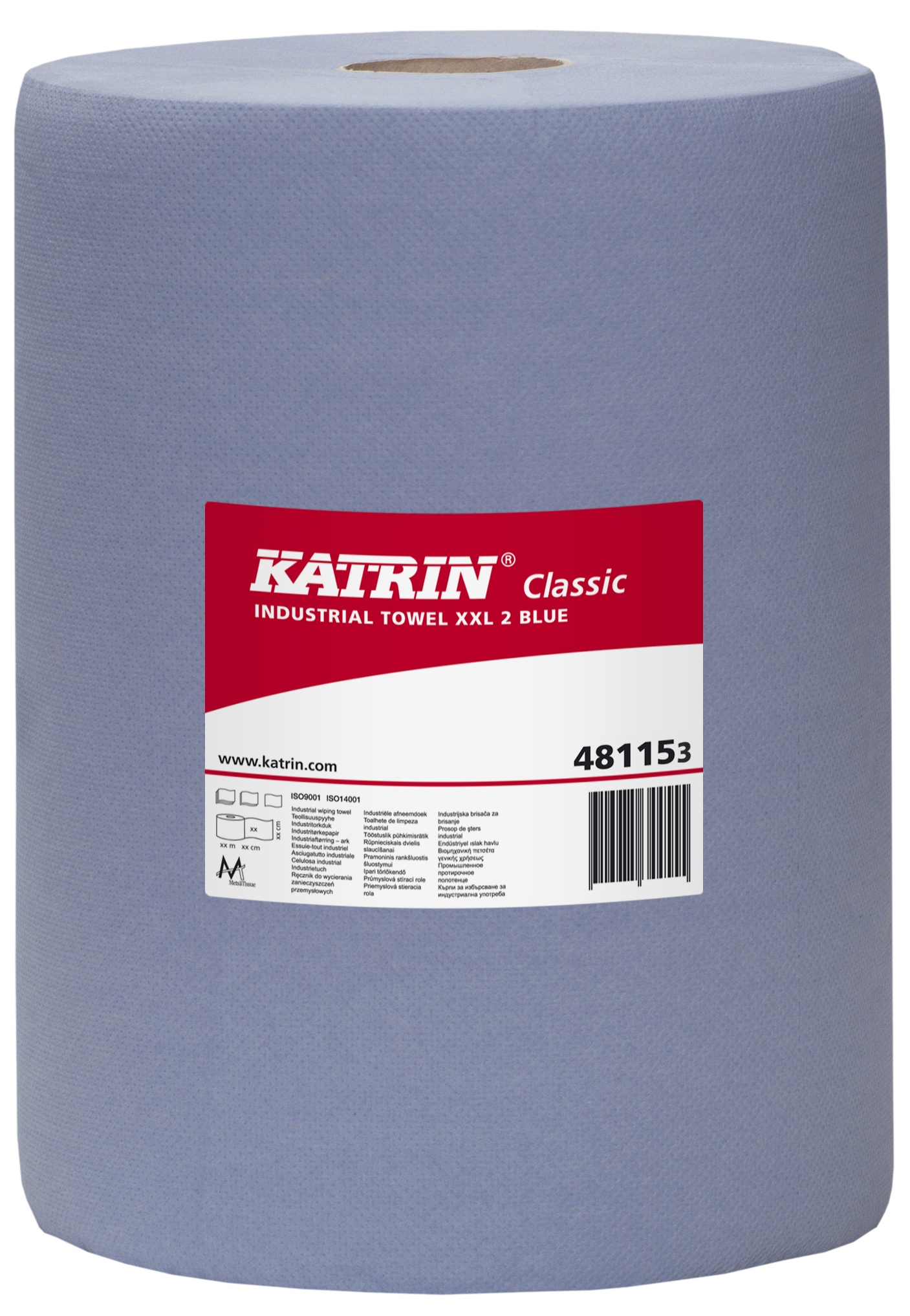Czyściwo Katrin Classic XXL 2 Blue laminated 481153